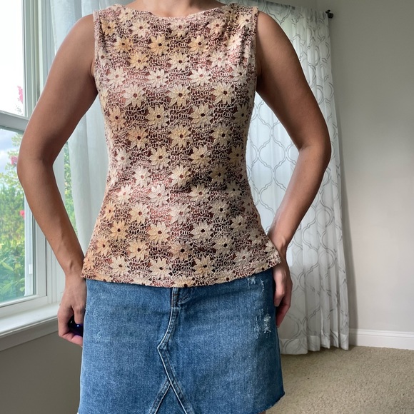 VTG floral tank - Picture 4 of 6